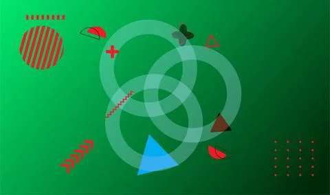 Abstract gradient background with geometric shapes and elements. Gradient s.. イラスト素材