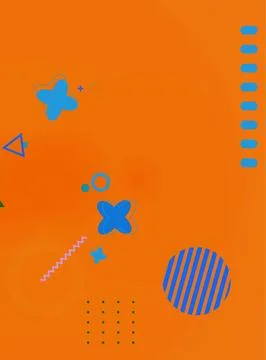 Abstract gradient background with geometric shapes and elements. Gradient s.. イラスト素材