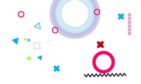 Abstract gradient background with geometric shapes and elements. Gradient s.. イラスト素材