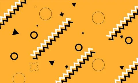 Abstract gradient background with geometric shapes and elements. Gradient s.. Stock Illustration