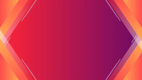 Abstract Gradient Background With Geometric Shapes and Vibrant Colors Stock Illustration