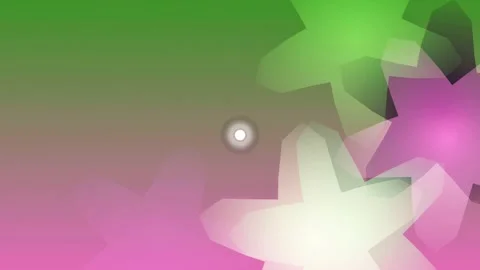 Abstract Gradient Background with Glowing Geometric Shapes and Animated Lig.. Stock Footage 328496078