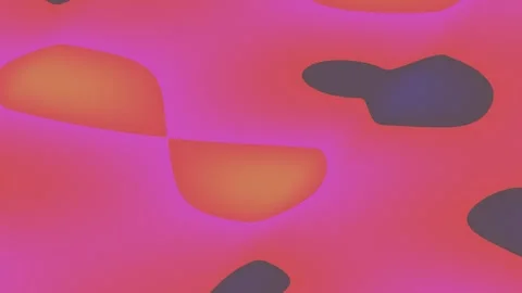 Abstract gradient background with glowing pinkish-red, black, and orange splotch Stock Footage 329009023