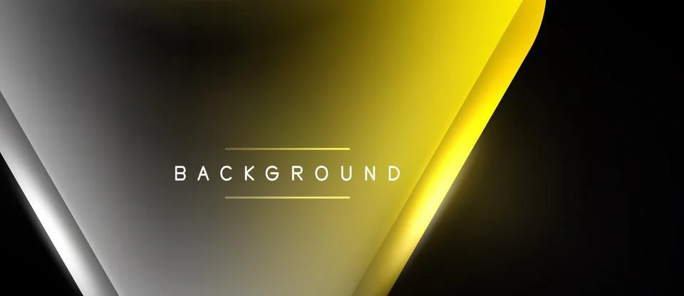 Abstract gradient background. Gold, silver hues blend into black. Text reads 스톡 일러스트