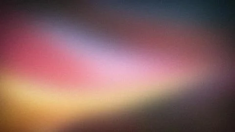 Abstract gradient background with grainy texture in warm orange purple pink.. Stock Illustration