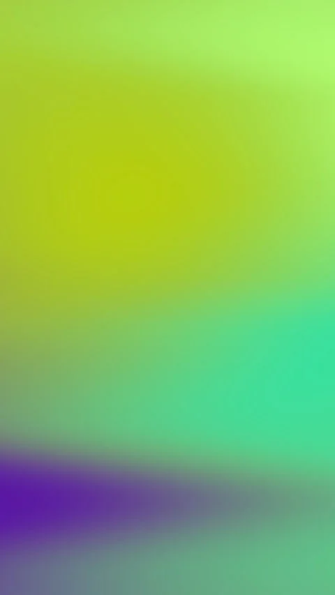 Abstract gradient background with green, yellow, and purple tones, suitable for  Stock Footage 328102547