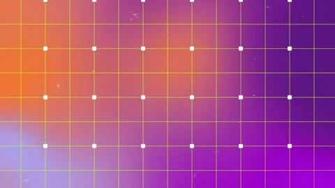 Abstract Gradient Background With Grid And Noise Texture Stock Footage 308464266