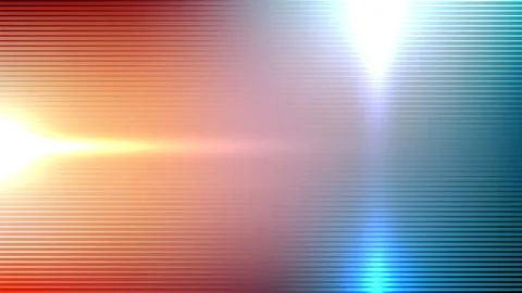 Abstract gradient background with horizontal lines warm red orange cool blu.. Stock Illustration