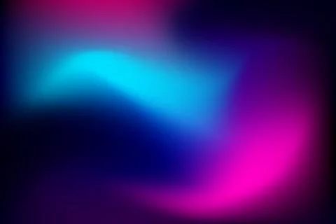 Abstract Gradient Background with Neon Vibrant Colors Stock Illustration