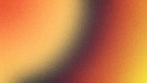 Abstract gradient background with noise texture in warm orange and yellow c.. Stock Illustration