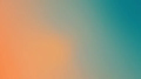 Abstract gradient background with orange and teal color blend. Stock-Footage 299237851