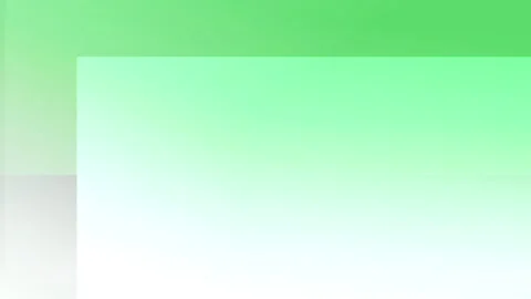 Abstract gradient background with overlapping rectangles in shades of green.. Vídeos de archivo 335441075