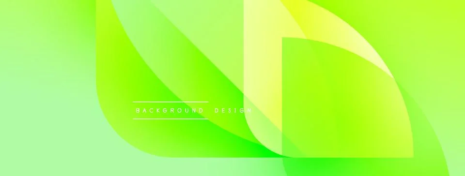 Abstract gradient background. Overlapping shapes create dynamic visual effect. Stock Illustration