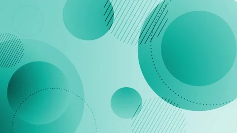 Abstract gradient background with overlapping translucent circles and diago.. Stock Footage 337072784