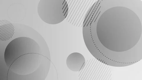 Abstract gradient background with overlapping translucent circles and diago.. Stock Footage 337072789