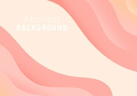 Abstract gradient background, pink and yellow gradient color, vintage wave .. Stock Illustration