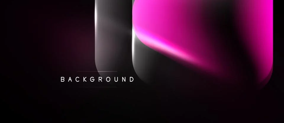 Abstract gradient background. Pink, black hues blend smoothly. Modern design, 스톡 일러스트
