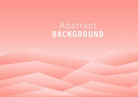 Abstract gradient background, pink gradient color and zigzag line, vector b.. Stock Illustration