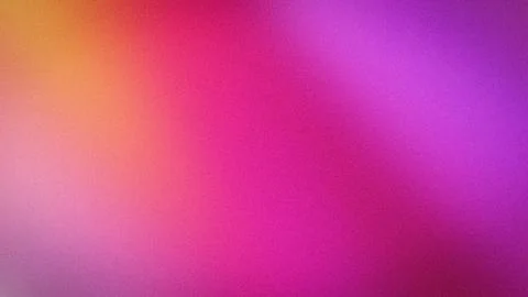 Abstract gradient background with pink purple and orange grainy texture 4K .. Stockillustratie