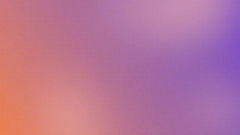 Abstract gradient background with purple and orange colors Ilustración de archivo