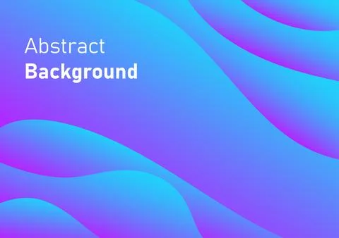 Abstract gradient background, red and blue gradient color and wave line, ve.. Stock Illustration