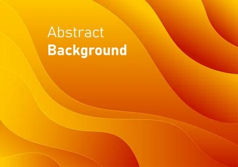 Abstract gradient background, red and orange gradient color and wave line, .. Stock Illustration