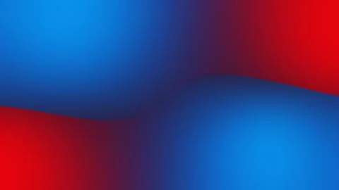 Abstract Gradient Background With Red And Blue Lighting Stock Illustration