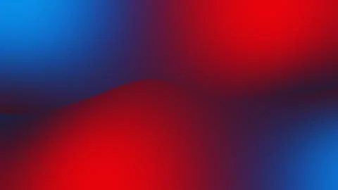 Abstract Gradient Background With Red And Blue Lighting Stock Illustration