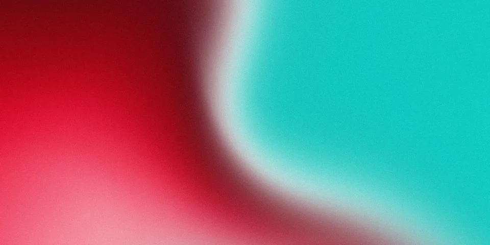 Abstract gradient background of red and green texture noise Stock Photos