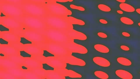 Abstract gradient background with red dots and pinkish-red lines Stock Footage 329007392