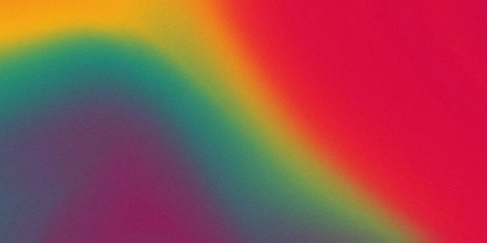 Abstract gradient background of red green and yellow texture noise Stock Photos
