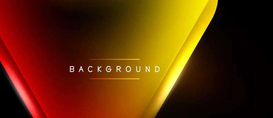 Abstract gradient background. Red, orange, yellow hues dominate design. Stock Illustration
