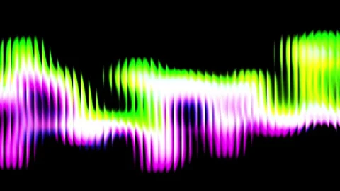 Abstract gradient background with ribbed glass texture animation. Futuristic Stock Footage 337109252