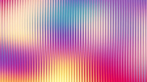 Abstract gradient background with ribbed glass texture animation. Futuristic Stock Footage 337341476