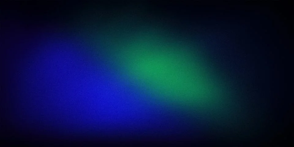 Abstract gradient background with rich green and deep blue hues blending se.. Stock Illustration