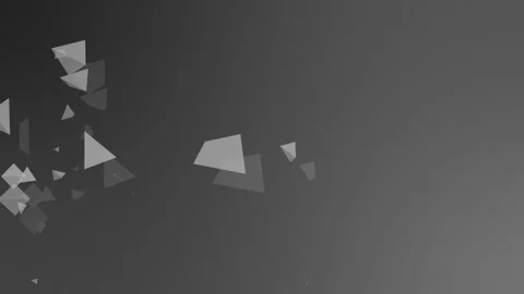 Abstract gradient background with scattered translucent triangular confetti.. Stock Footage 329939609