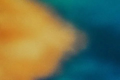 Abstract gradient background showing soft teal and orange texture Stock Photos