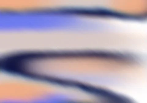 Abstract gradient background with smooth purple, lilac, orange colours Stock Illustration
