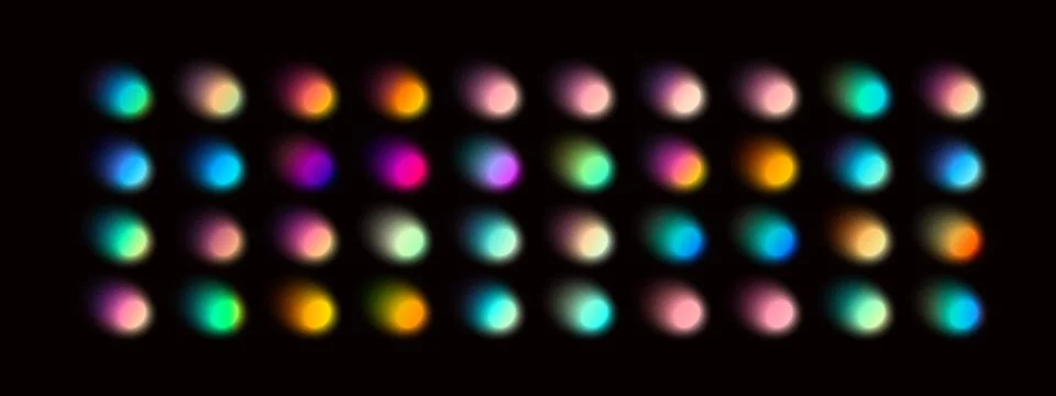 Abstract gradient background with soft blue and green hues, blurred fluid s.. Stock Illustration