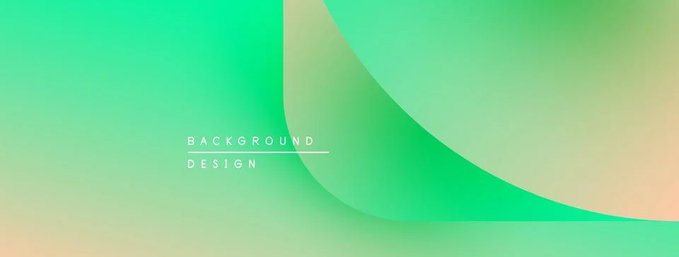 Abstract gradient background. Soft color transitions, flowing shapes, modern Stock Illustration