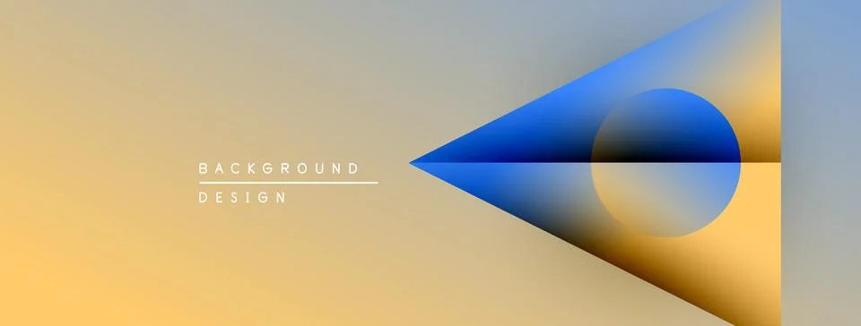 Abstract gradient background. Soft colors blend, creating modern design elements Illustrazione stock