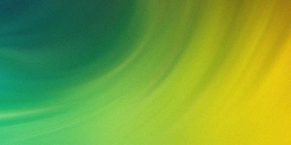 Abstract gradient background with soft green and yellow light blur texture Illustrazione stock