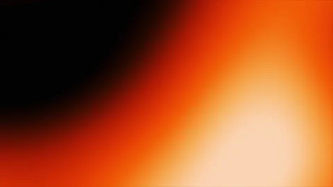 Abstract gradient background of soft light beams on black. Orange background Stock Footage 339706263