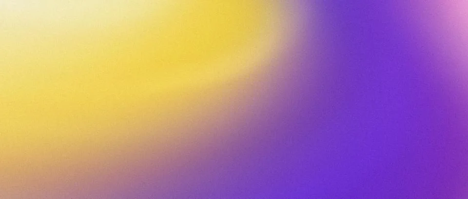 Abstract gradient background with soft light, blending bright yellow and vi.. 스톡 일러스트