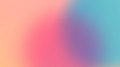 Abstract gradient background with soft pastel blue and orange color tones Video stock 335117850