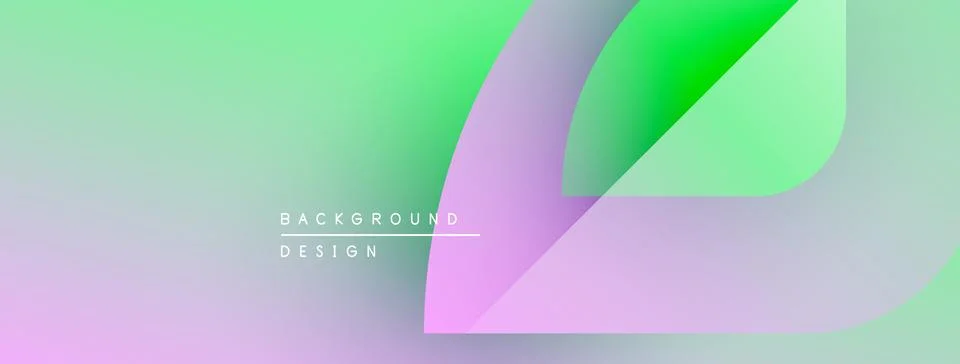 Abstract gradient background. Soft pastel colors blend, creating modern design Illustrazione stock