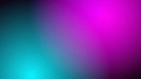 Abstract gradient background with soft transitions of cyan and vibrant purple 库存影片 338310653
