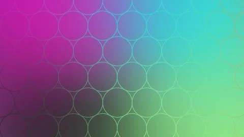 Abstract gradient background with subtle hexagonal pattern overlay in vibra.. 스톡 일러스트
