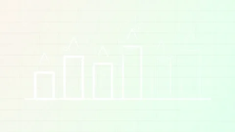 Abstract Gradient Background with Subtle Lines and Dots - Clean Minimalist .. Stock Footage 346660716