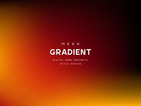 Abstract gradient background. Sunset beach or summer colors. Orange, black Stock Illustration